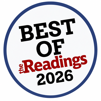 Best of The Readings 2026 award badge